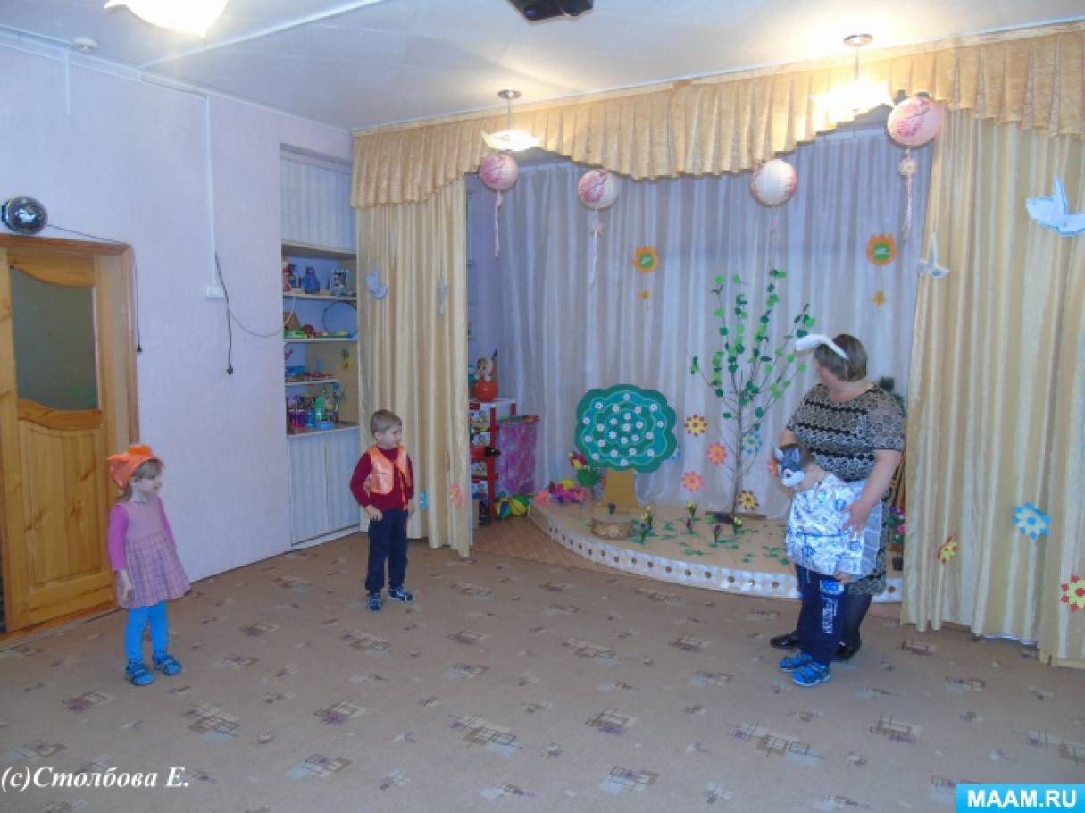 сценки в детском саду к 8 марта