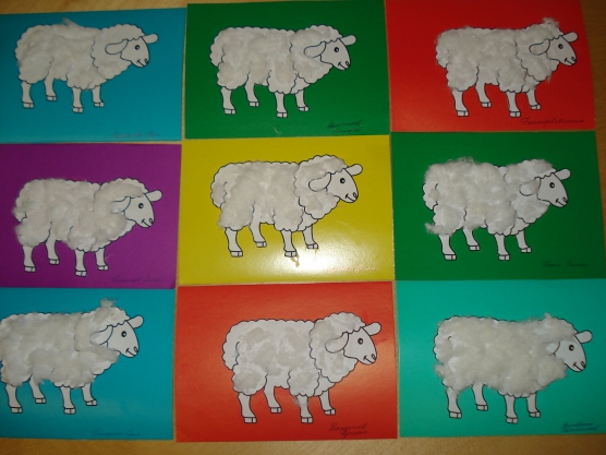 Овца из картона и бумаги: мастер-класс со схемами и шаблонами