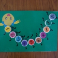 Дидактическая игра «Собери гусеницу» для детей старшего дошкольного возраста.