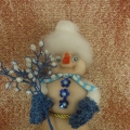 «Сувенирный снеговичок в подарок!»