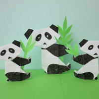 Мастер-класс по оригами «Панда» для учащихся младшего школьного возраста