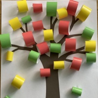 Мастер-класс по аппликации «Осеннее дерево» для детей старшего дошкольного возраста