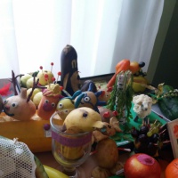 Фотоотчет «Осенний конкурс поделок из овощей и фруктов»