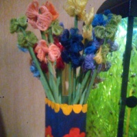 Мастер-класс «Букет для мамы» для дошкольников