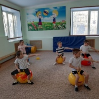 Публикация Использование фитболов на занятиях по физической культуре в нашем ДОУ размещена в разделах Занятия по физкультуре