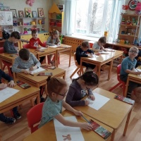 Конспект занятия «Рисунок солдату» в подготовительной к школе группе детей с нарушением зрения