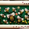 Пчелки из соленого теста