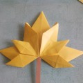 Мастер-класс по изготовлению осенних листочков (оригами)