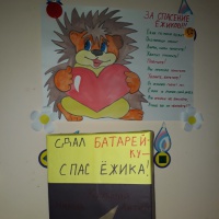 акция спаси ежика по сбору батареек
