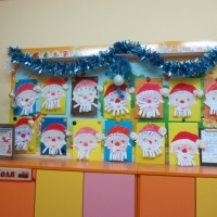 Фотоотчёт творческого труда «Добрый Дед Мороз» для детей старшей группы