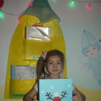 Нетрадиционные техники рисования с детьми подготовительной к школе группы «Новогодний олень»