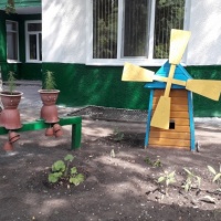 озеленение площади детского сада