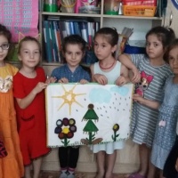 Летние поделки и рисунки Лето благодатное