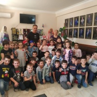 Фотоотчет об экскурсии в Центр традиционной культуры народов России с детьми подготовительной группы