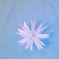 Осенняя поделка из модульного оригами «Белый гриб»