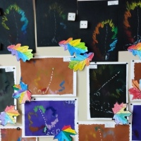 Конспект интегрированного занятия по развитию творческо-познавательной деятельности «Радужные листочки» для детей 5–6 лет