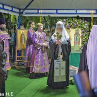 Освящение закладного камня в основание храма в честь равноапостольных Кирилла и Мефодия. Фоторепортаж