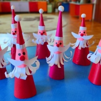 Мастер-класс для детей по изготовлению ёлочной игрушки «Дед Мороз»