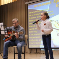 Фотоотчет о праздничном концерте, посвящённом 73 годовщине Победы в Великой Отечественной войне