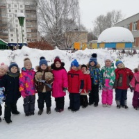 Зимняя прогулка с детьми 4–5 лет