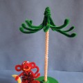 Мастер-класс по изготовлению новогоднего сувенира из природного материала «Веселая обезьянка под пальмой с бананами»