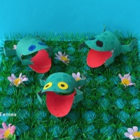 Это лапки лягушки