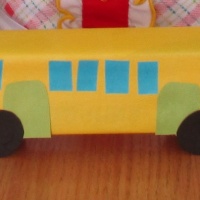 Детский мастер-класс по изготовлению поделки «Автобус» из бросового материала с детьми старшего дошкольного возраста