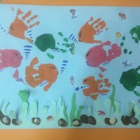 Конспект НОД по рисованию с детьми младшего дошкольного возраста «Рыбка плавает в воде»