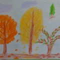 «Ходит тихо осень». Творчество детей пяти лет