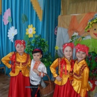 Детский концерт ко Дню города в народном, казачьем стиле в детском саду