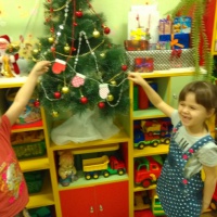 Детский мастер-класс «Новогодние украшения для елки»