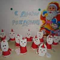 Детский мастер-класс по конструированию из бумаги «Дед Мороз»