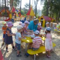 Образовательная деятельность с детьми подготовительной группы на прогулке «Удивительный песок»