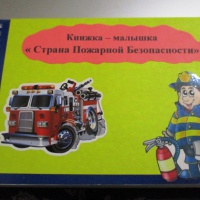 Книжка-малышка «Страна пожарной безопасности»