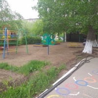 Оформление уличной площадки в детском саду