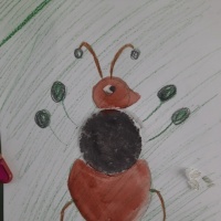 Детский мастер-класс по рисованию с элементами аппликации «Муравьишка»