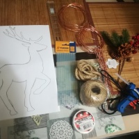 Мастер-класс по изготовлению елочной игрушки «Новогодний олень»