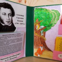 Лэпбук «Что за прелесть эти сказки!» по творчеству А. С. Пушкина для детей подготовительной группы