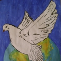 Рисунок «Голубь мира»