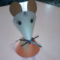 Мастер-класс «Мышка из картона» — символ наступающего нового года