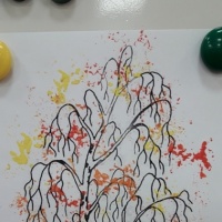 Конспект занятия по рисованию «Осеннее дерево» для подготовительной группы