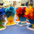 Детский мастер-класс «Ваза с цветами». Подарок к 8 Марта
