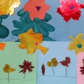 Фотоотчет о НОД по аппликации «Осенние деревья»