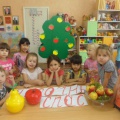 яблочный спас в детском саду средняя группа