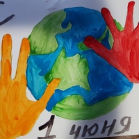 Фотоотчет о конкурсе рисунков «Мир детства» к Международному Дню защиты детей
