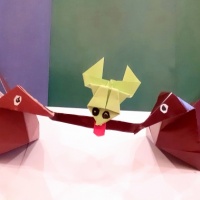 Мастер-класс для детей «Лягушка-путешественница» в технике оригами