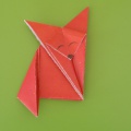 Детский мастер-класс в технике оригами «Лисичка»