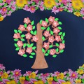 Панно «Цветущее дерево»