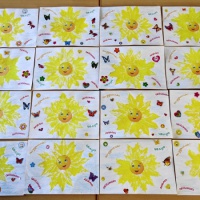 Детский мастер-класс по созданию открытки «Солнышко для мамы» к празднику День Матери