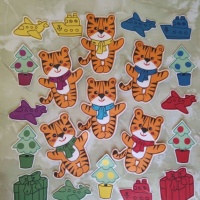Дидактическая сказка по ФЭМП «Очень любят игры маленькие тигры!» для детей младшего дошкольного возраста